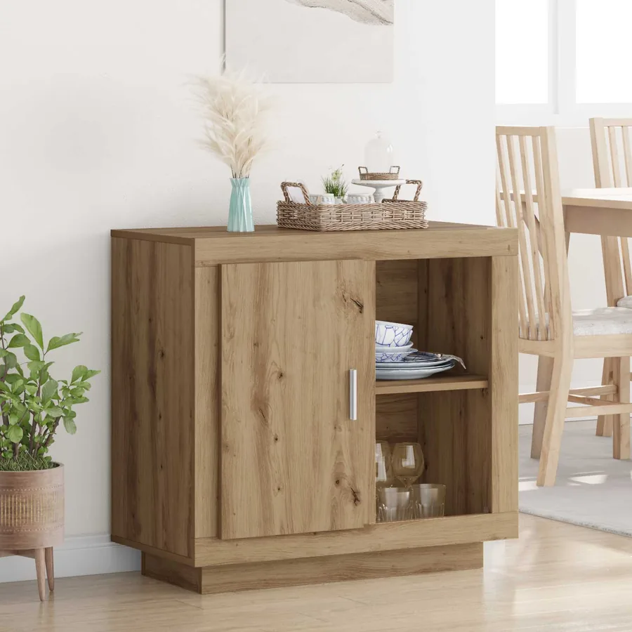 Buffet Chêne artisanal 80 x 40 x 75 cm Bois d'ingénierie
