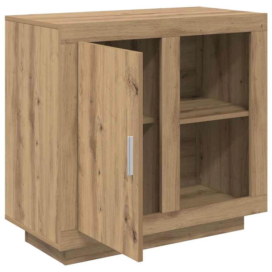Buffet Chêne artisanal 80 x 40 x 75 cm Bois d'ingénierie - 5
