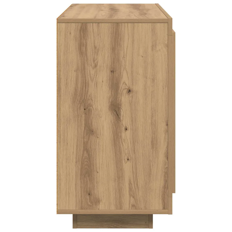 Buffet Chêne artisanal 80 x 40 x 75 cm Bois d'ingénierie - 7
