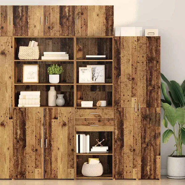 Haut Armoire Bois Ancien 50 x 42,5 x 185 cm Bois d'ingénierie