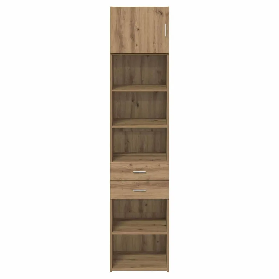 Haut Armoire Chêne artisanal 50 x 42,5 x 225 cm - 6