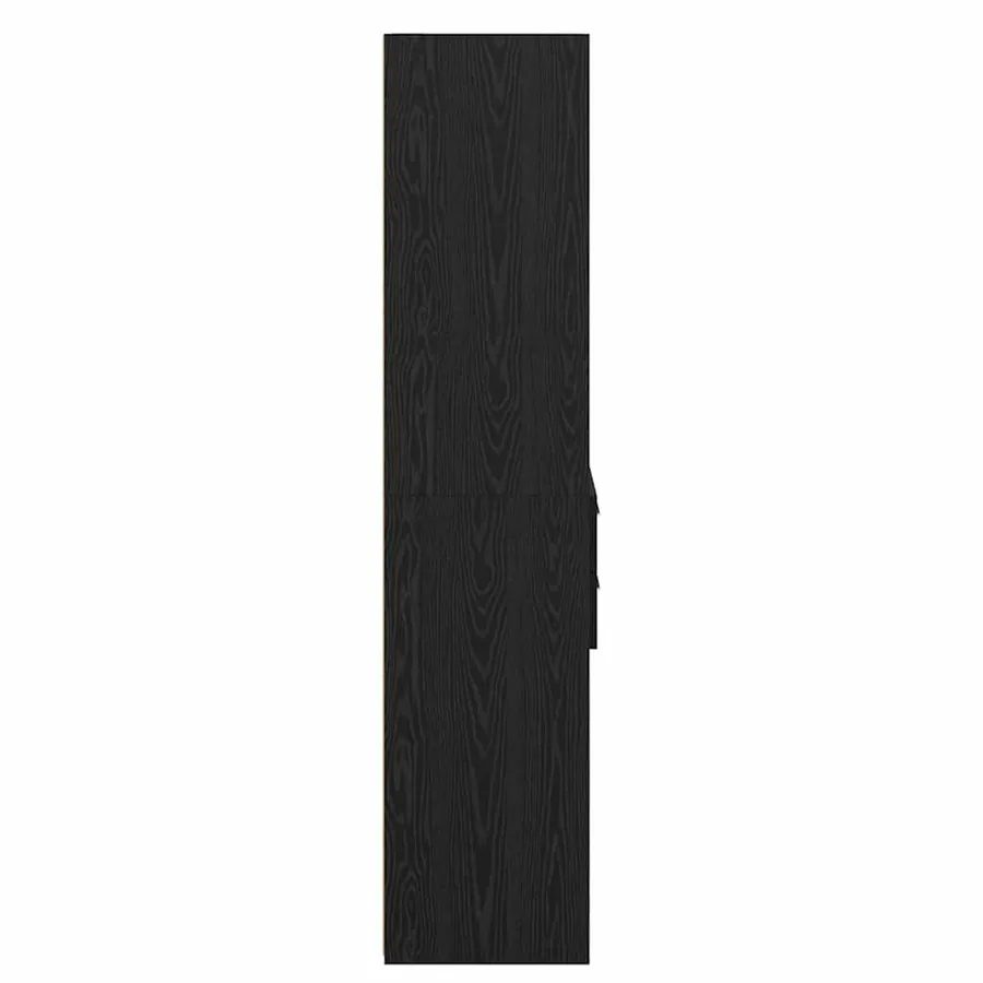 Haut Armoire Chêne noir 50 x 42,5 x 185 cm Bois d'ingénierie - 7