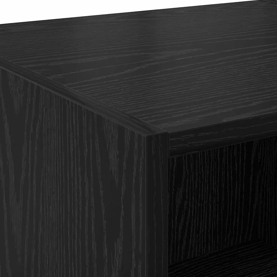 Haut Armoire Chêne noir 50 x 42,5 x 185 cm Bois d'ingénierie - 9