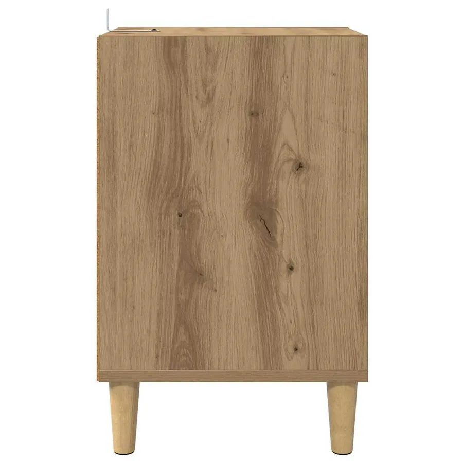 Meuble TV 100 x 35 x 55 cm Chêne artisanal Bois d'ingénierie - 7