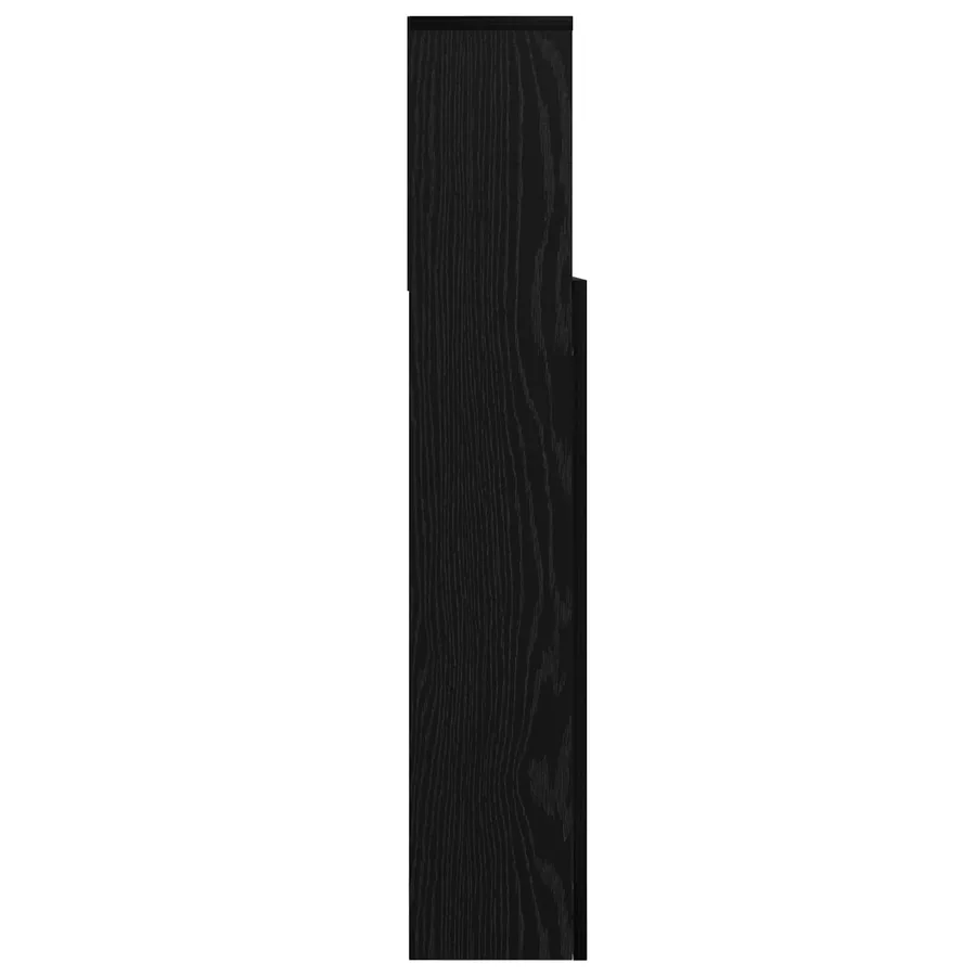 Cabinet de Tête de Lit Chêne noir 220 x 19 x 101,5 cm - 6