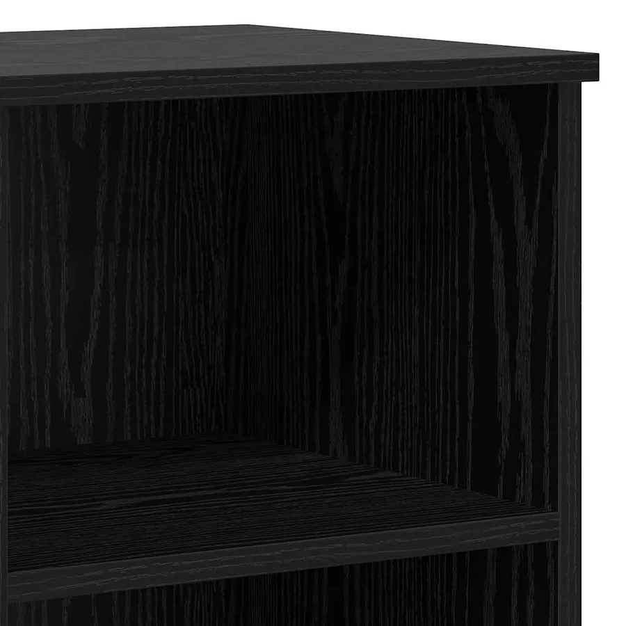 Haut Armoire avec tiroir 3 pcs Chêne noir Bois d'ingénierie - 14