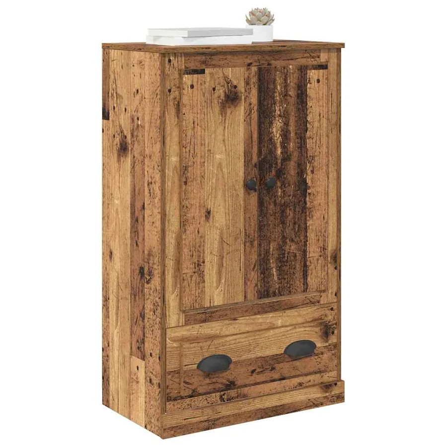 Haut Armoire Bois Ancien 60 x 35,5 x 103,5 cm Bois d'ingénierie - 3