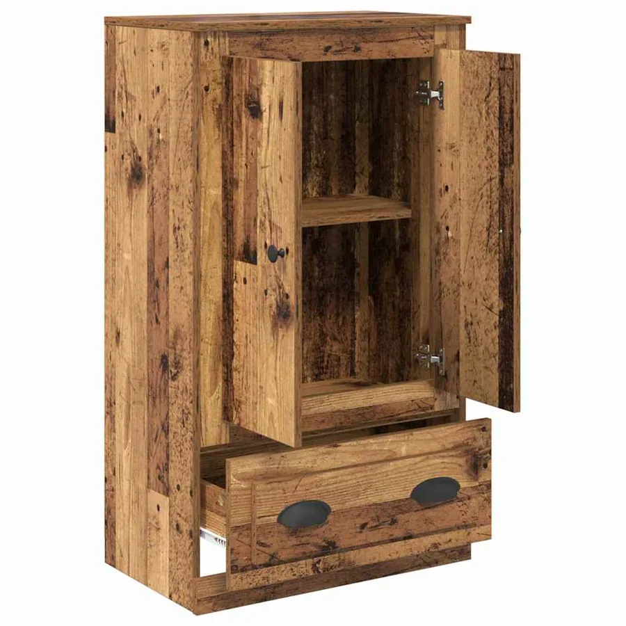 Haut Armoire Bois Ancien 60 x 35,5 x 103,5 cm Bois d'ingénierie - 5