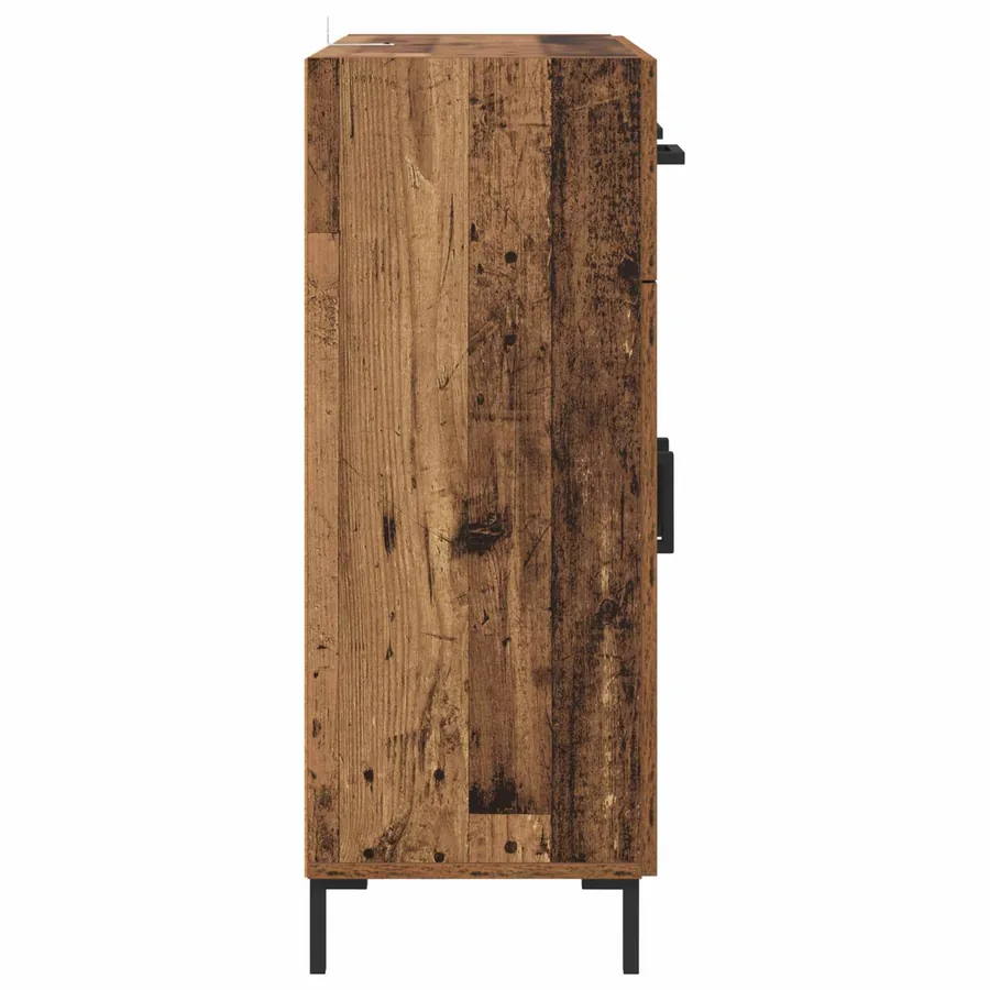 Buffet Bois ancien 69,5 x 34 x 90 cm Bois d'ingénierie - 7