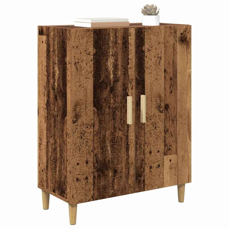 Buffet Bois Ancien 70 x 34 x 90 cm Bois d'ingénierie - 3