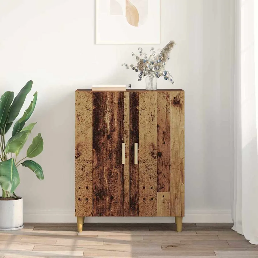 Buffet Bois Ancien 70 x 34 x 90 cm Bois d'ingénierie - 4