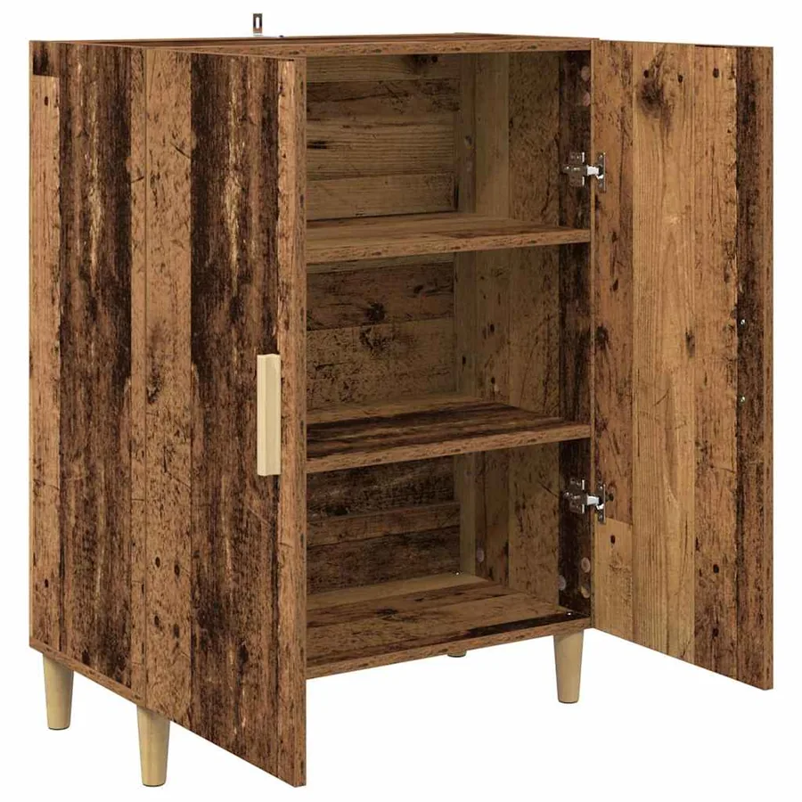 Buffet Bois Ancien 70 x 34 x 90 cm Bois d'ingénierie - 5