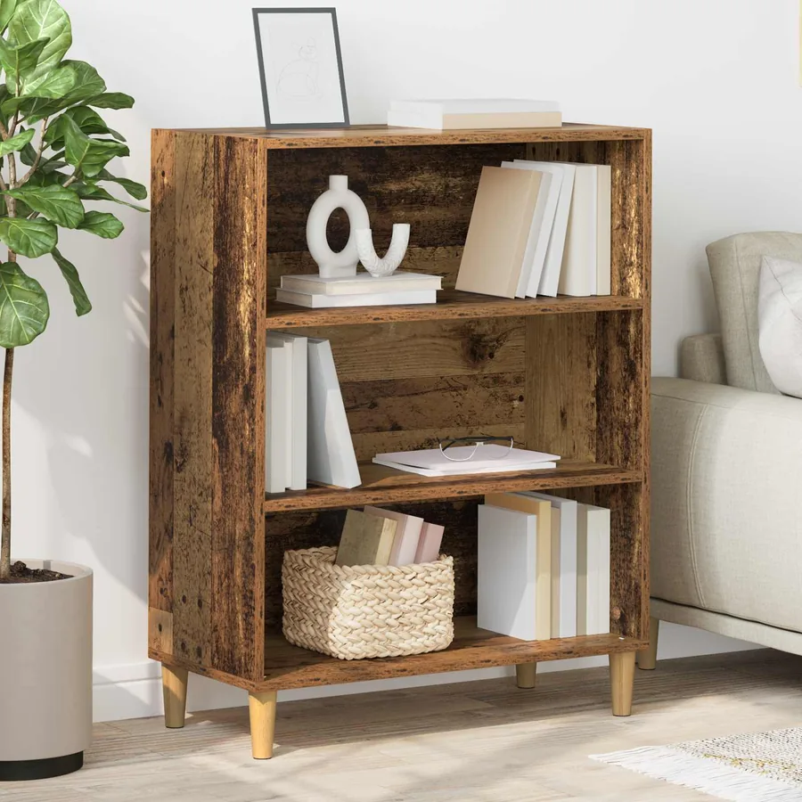 Buffet Bois ancien 69,5 x 32,5 x 90 cm Bois d'ingénierie