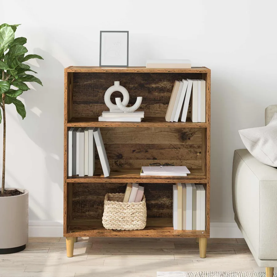 Buffet Bois ancien 69,5 x 32,5 x 90 cm Bois d'ingénierie - 4