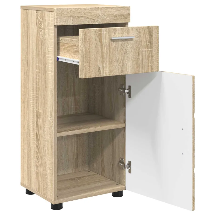 Ensemble d'armoire de salle de bain TULUM Chêne Sonoma - 5