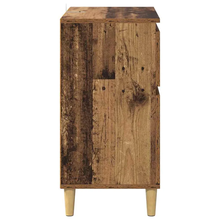 Buffet Bois Ancien 60 x 35 x 70 cm Bois d'ingénierie - 7