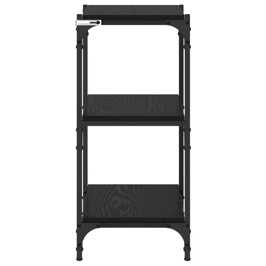Bibliothèque Chêne noir 40 x 33 x 70,5 cm - 6