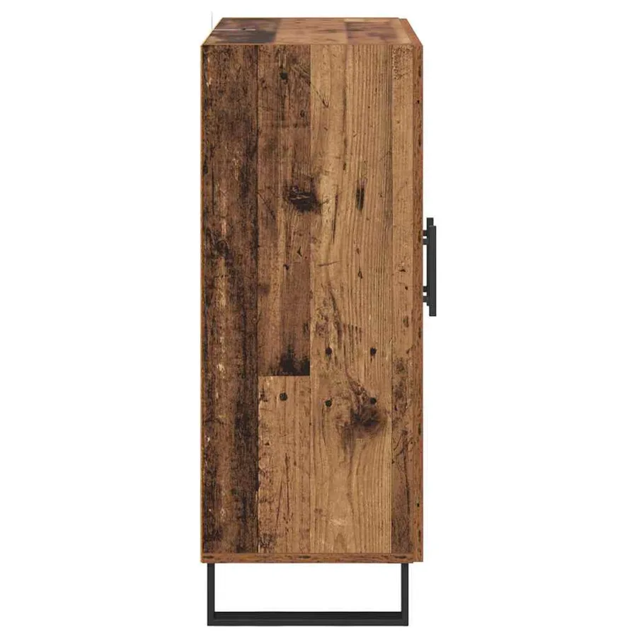 Buffet Bois Ancien 69,5 x 34 x 90 cm Bois d'ingénierie et fer - 7