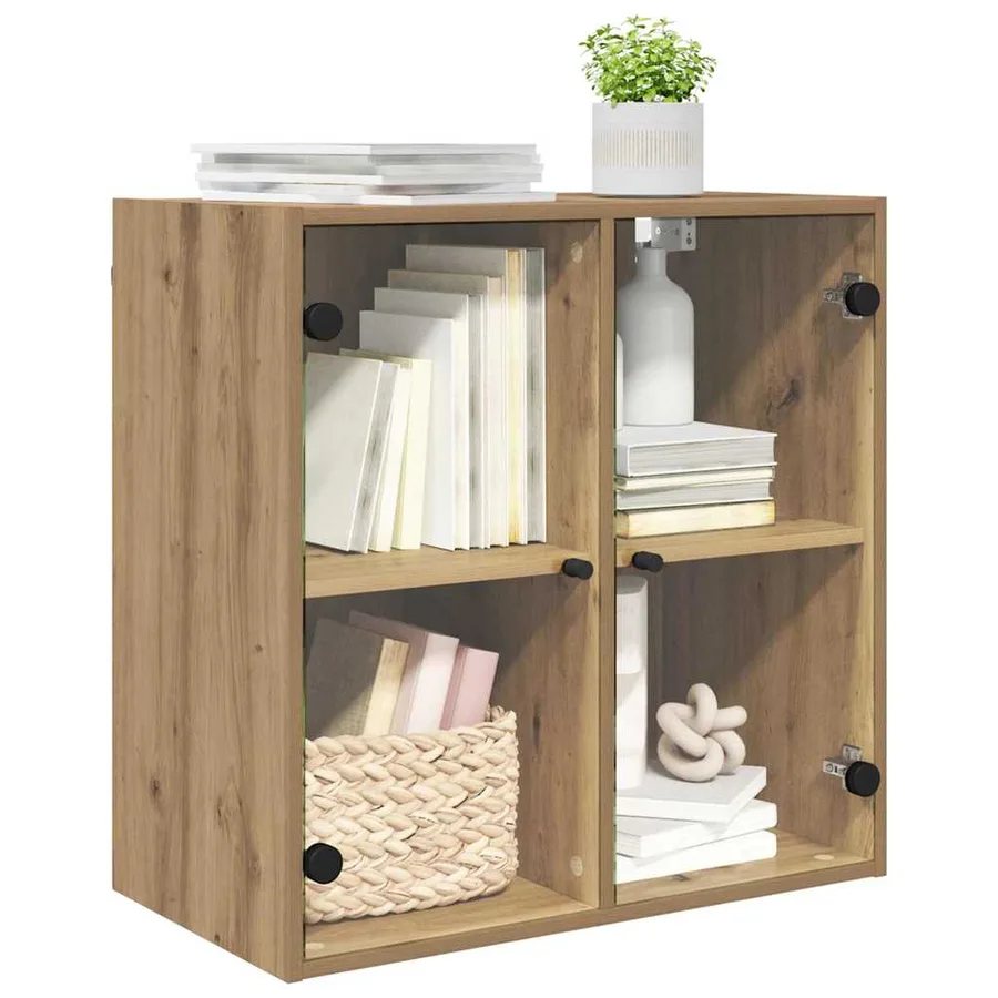 Meuble mural 68 x 37 x 68,5 cm Bois d'ingénierie - 3