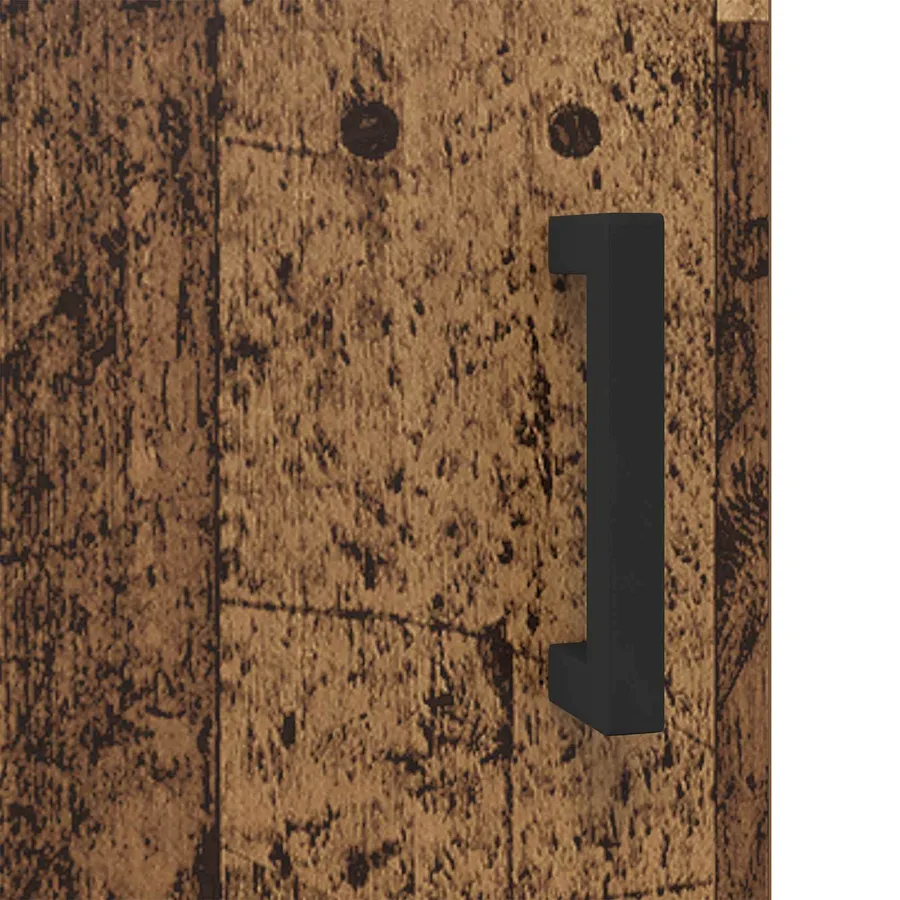 Buffet Bois Ancien 69,5 x 34 x 90 cm Bois d'ingénierie et fer - 10