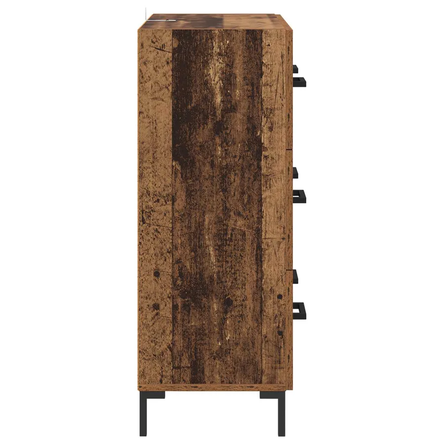 Buffet Bois Ancien 69,5 x 34 x 90 cm Bois d'ingénierie et fer - 7