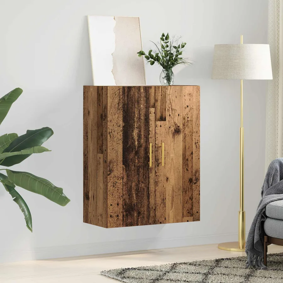 Meuble mural Bois ancien 69,5 x 34 x 90 cm Bois d'ingénierie - 4