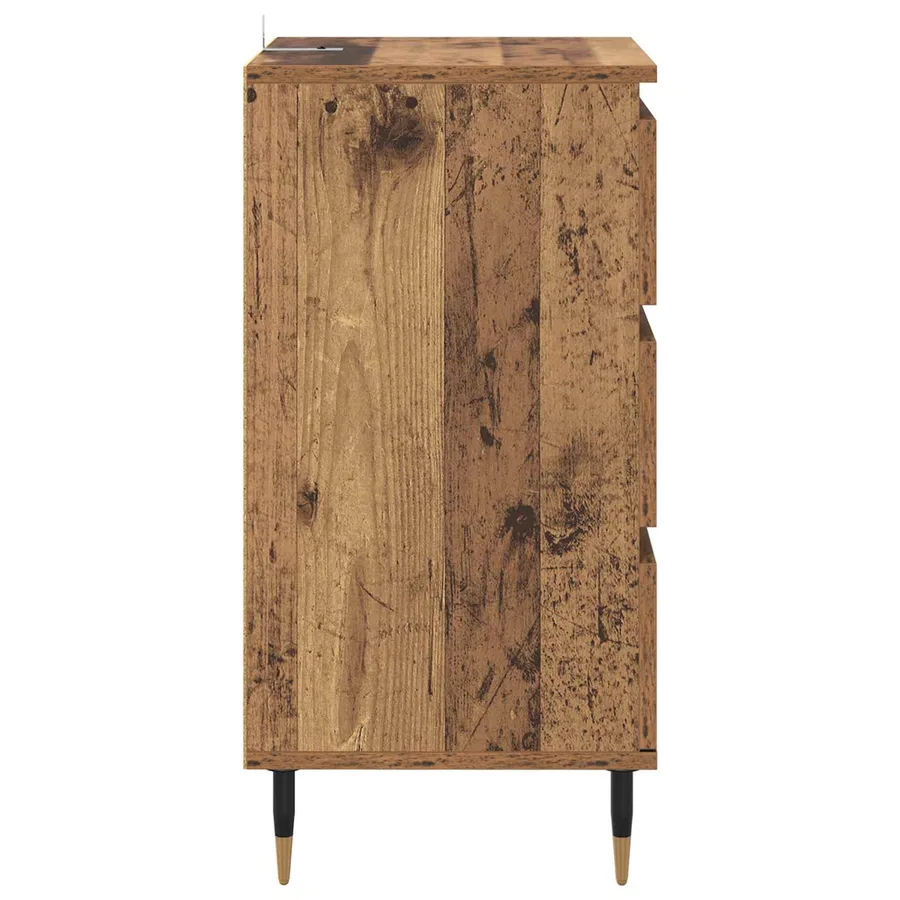 Buffet Bois ancien 35 x 40 x 70 cm Bois d'ingénierie - 7