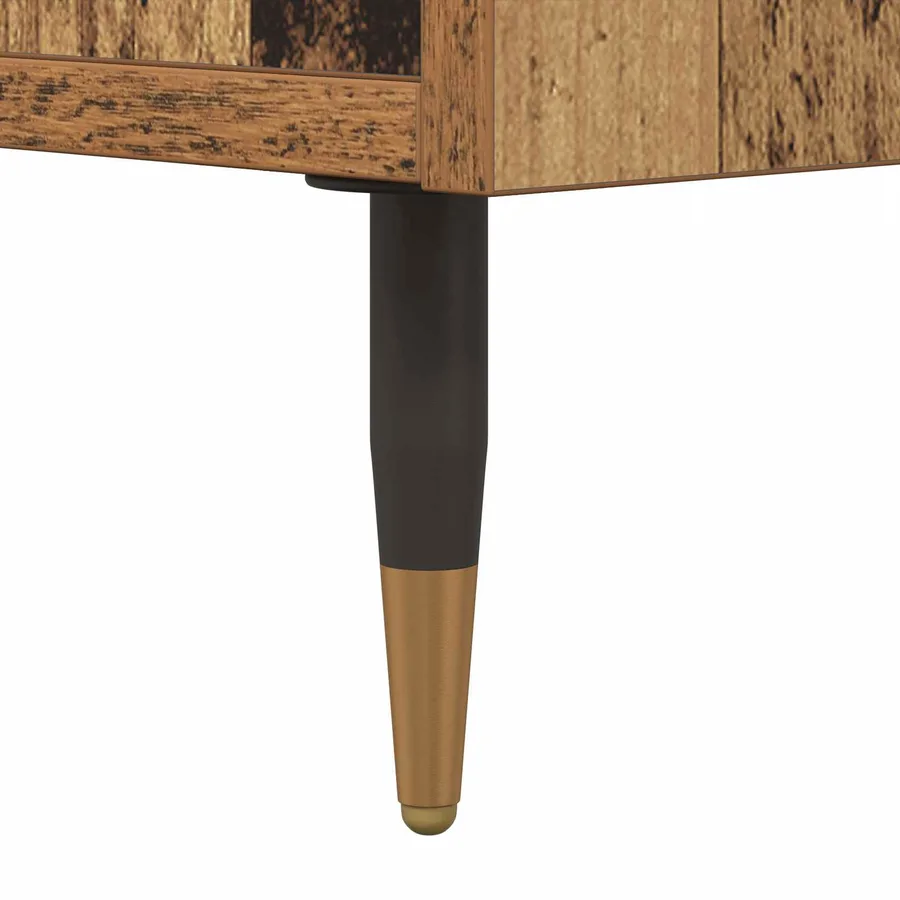 Buffet Bois ancien 35 x 40 x 70 cm Bois d'ingénierie - 8