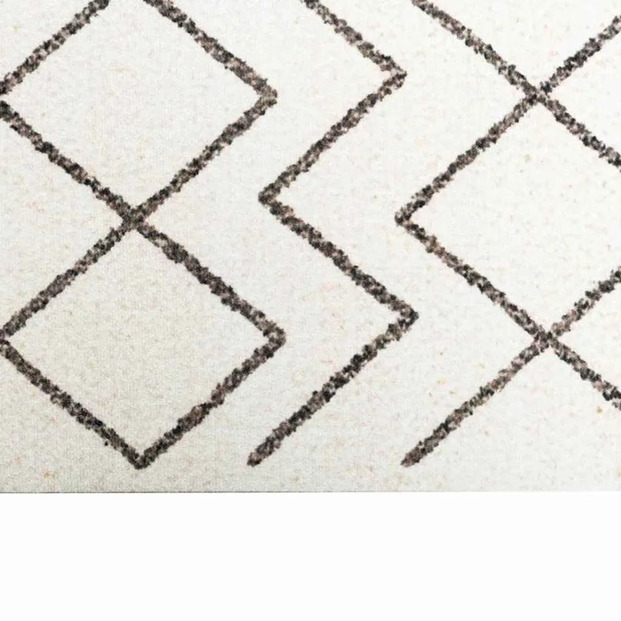 Tapis de Cuisine Blanc 300 x 60 cm Velours - 5