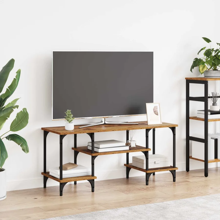 Meuble TV Bois Ancien 102 x 35 x 45,5 cm