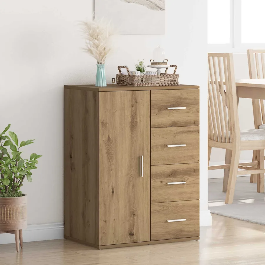 Buffet Chêne artisanal 59 x 39 x 80 cm Bois d'ingénierie
