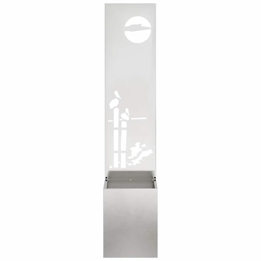 Écran de confidentialité de jardin Fretwork Argent 32 x 150 cm - 5