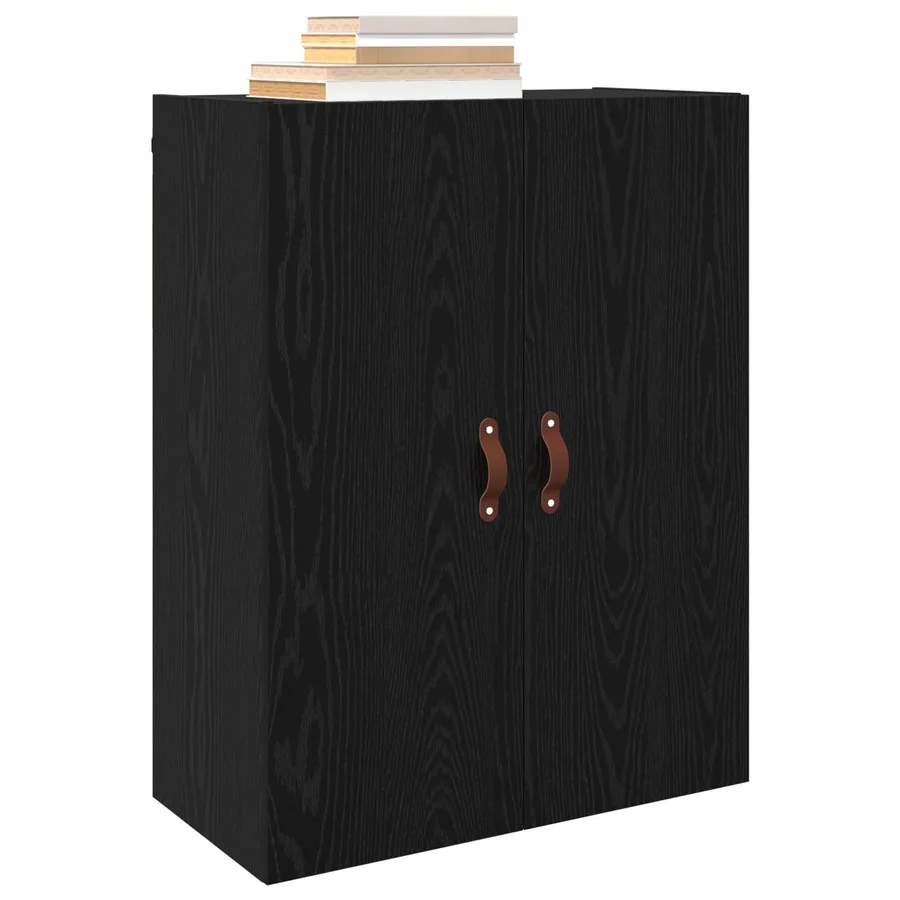 Armoire Murale Montage mural 2 pcs Chêne noir 69,5 x 34 x 90 cm - 3