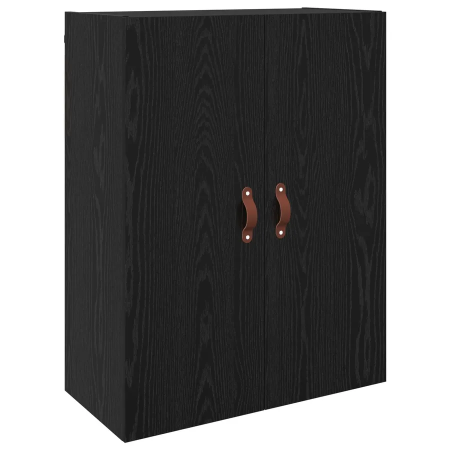 Armoire Murale Montage mural 2 pcs Chêne noir 69,5 x 34 x 90 cm - 5