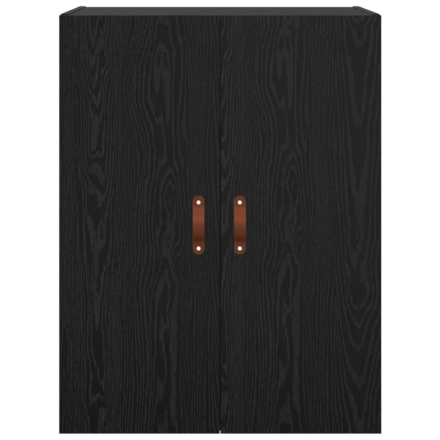 Armoire Murale Montage mural 2 pcs Chêne noir 69,5 x 34 x 90 cm - 7