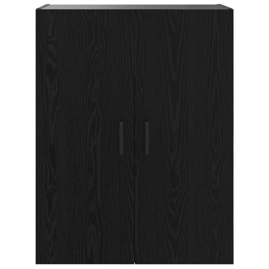 Meuble mural Chêne noir 69,5 x 34 x 90 cm Bois d'ingénierie - 6