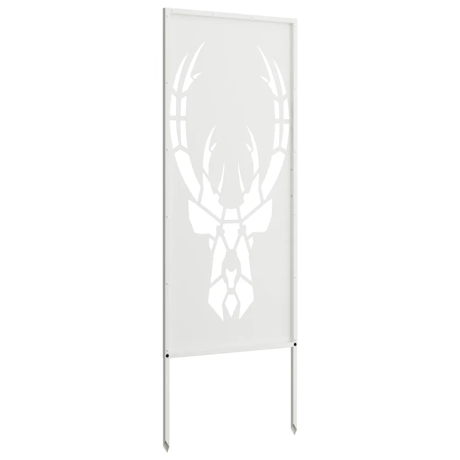 Écran de confidentialité de jardin Blanc 50 x 140 cm - 6