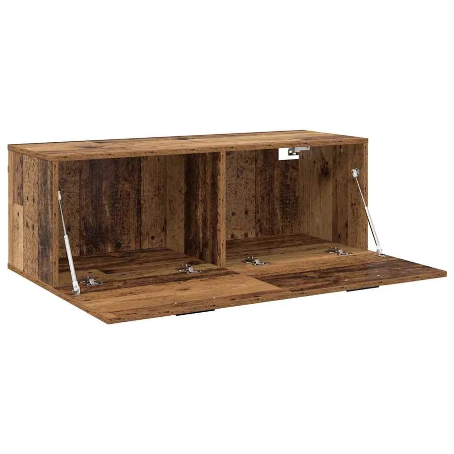 Armoire Murale Bois ancien 100 x 36,5 x 35 cm Bois d'ingénierie - 5