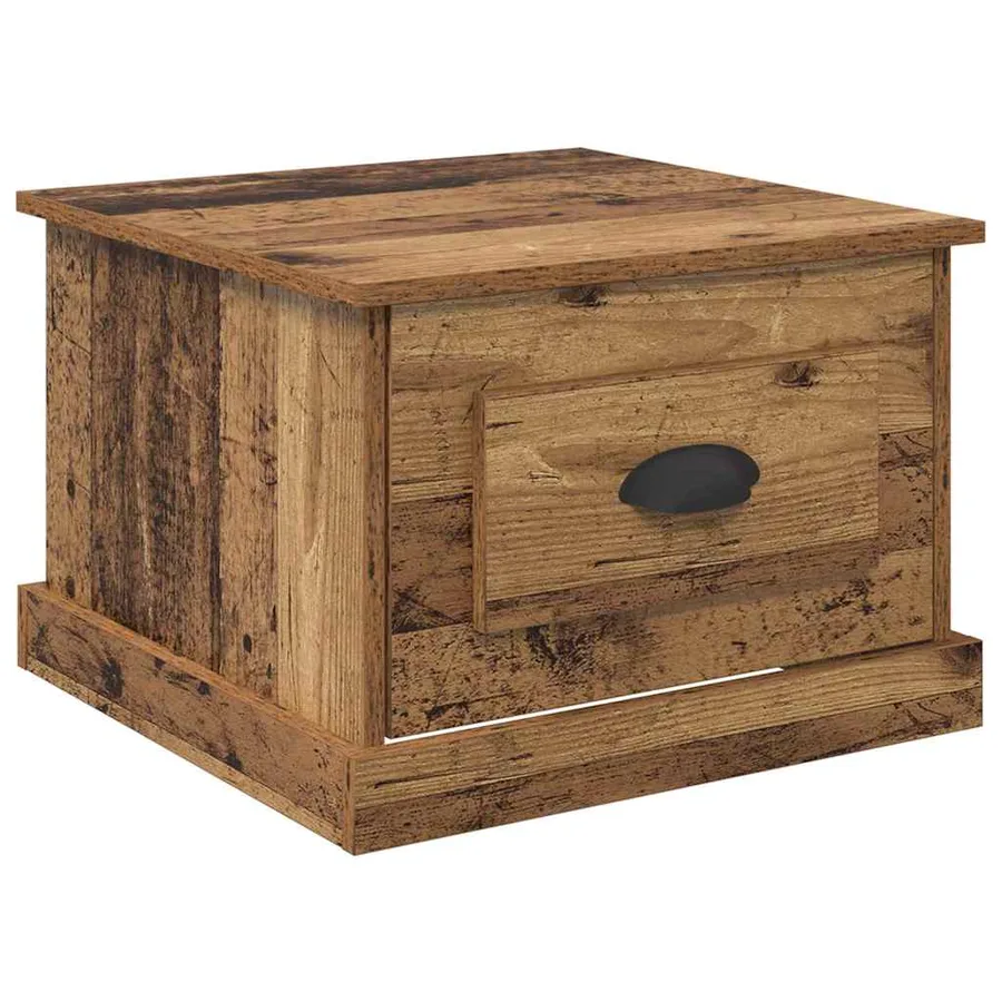 Table basse Bois Ancien 50 x 50 x 35 cm Bois d'ingénierie - 2