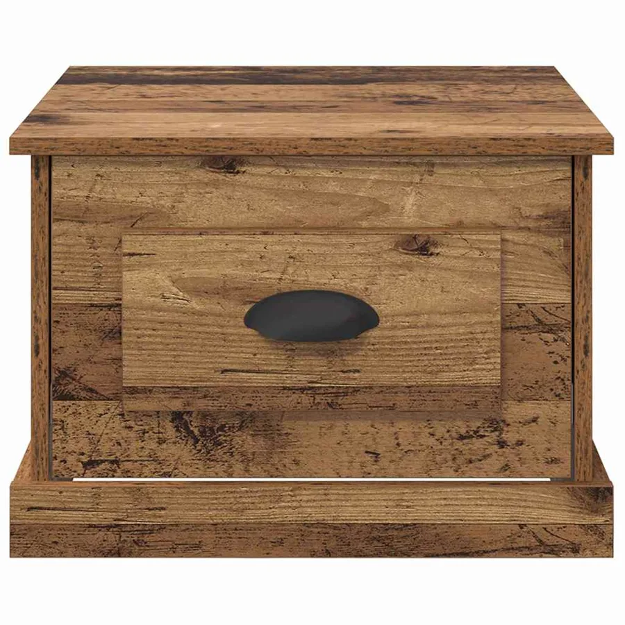 Table basse Bois Ancien 50 x 50 x 35 cm Bois d'ingénierie - 6
