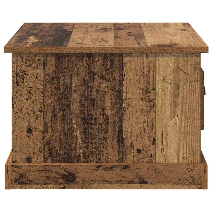 Table basse Bois Ancien 50 x 50 x 35 cm Bois d'ingénierie - 7