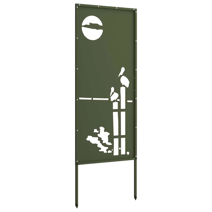 Écran de confidentialité de jardin Vert olive 50 x 140 cm - 5