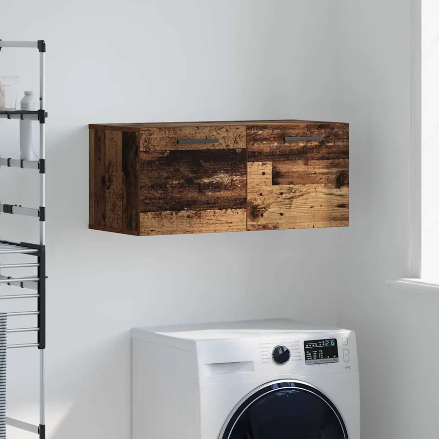 Meuble mural Bois ancien 80 x 36.5 x 35 cm Bois d'ingénierie