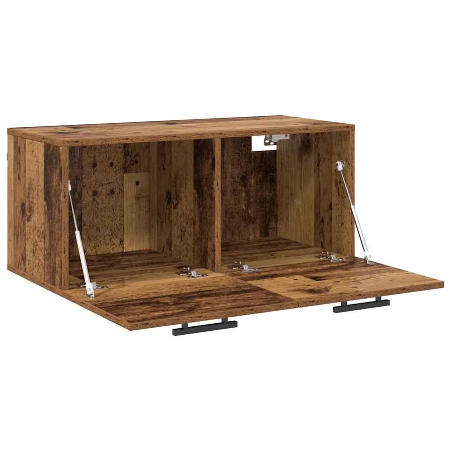 Meuble mural Bois ancien 80 x 36.5 x 35 cm Bois d'ingénierie - 5