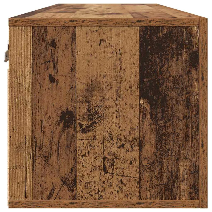 Meuble mural Bois ancien 80 x 36.5 x 35 cm Bois d'ingénierie - 7
