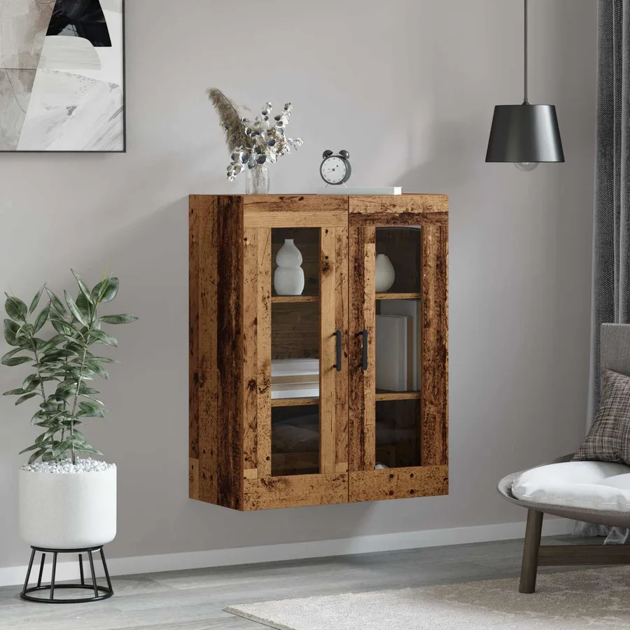 Buffet Bois ancien 69,5 x 34 x 90 cm Bois d'ingénierie - 4