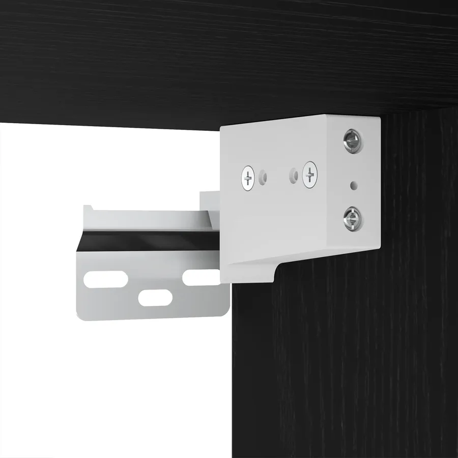 Armoire de rangement 3 pcs Chêne noir - 12