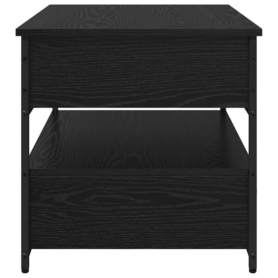 Table basse Chêne noir 70 x 50 x 54.5 cm Bois d'ingénierie - 7