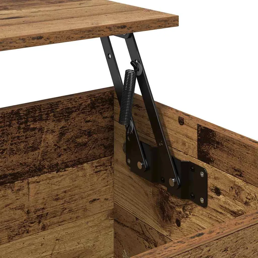 Table basse Bois Ancien 60 x 44,5 x 45 cm Bois d'ingénierie - 10