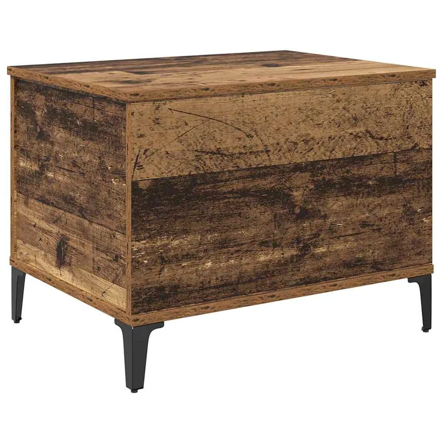 Table basse Bois Ancien 60 x 44,5 x 45 cm Bois d'ingénierie - 2